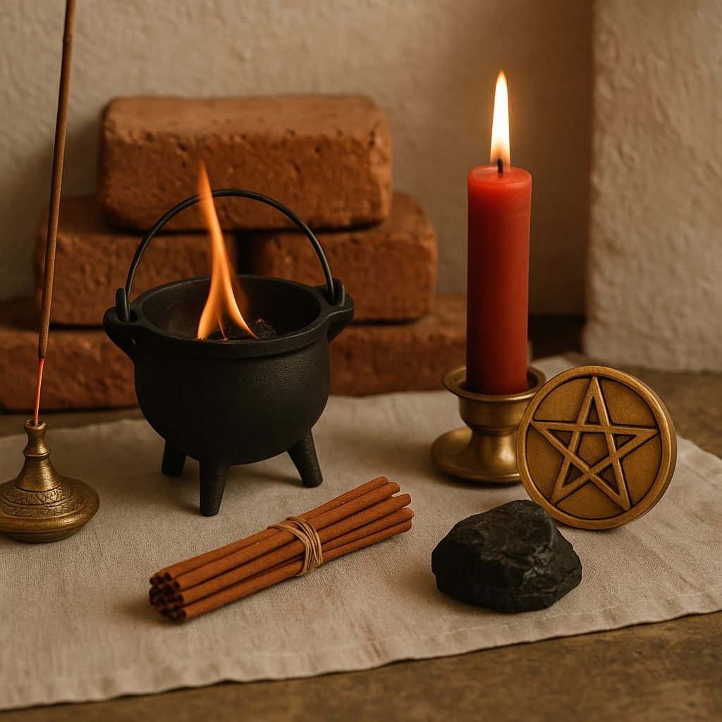 Cómo Representar el Elemento Fuego en tu Altar