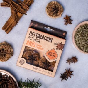 Pastillas de Incienso en Resina – Anís, Canela y Romero x4 | Sagrada Madre