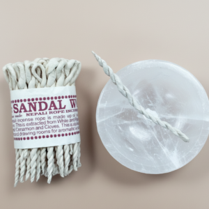 Incienso Hierbas puras cuerda de Sándalo y Especia