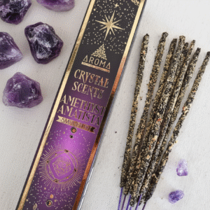 Incienso Sahumerio Amatista – Crystal Scents