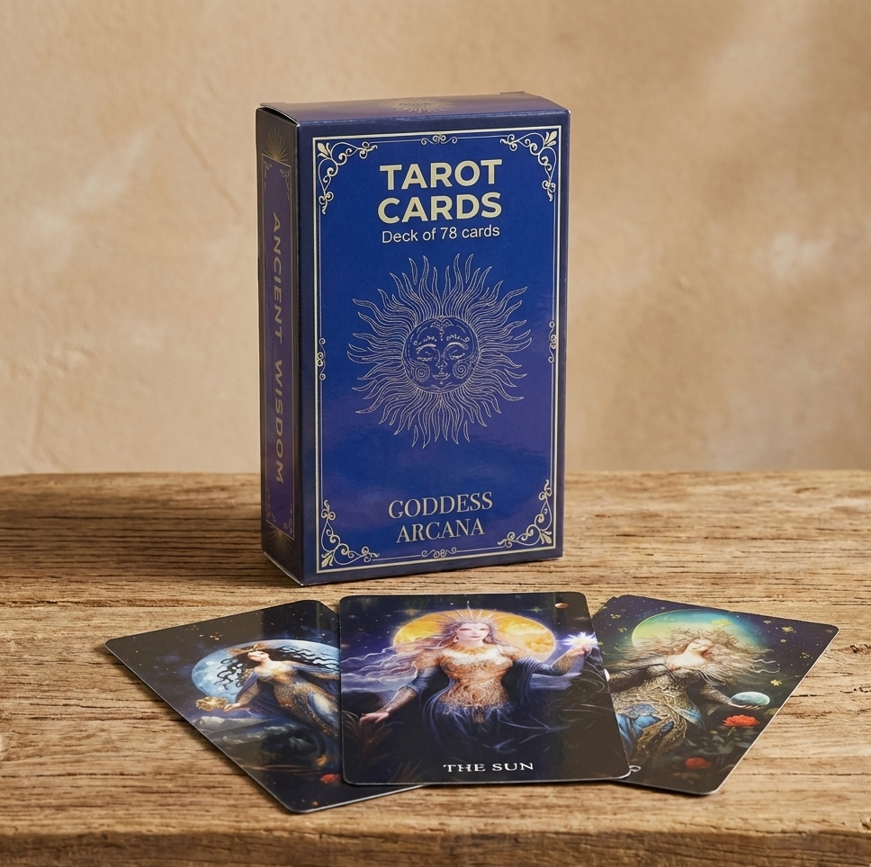 Cartas del Tarot con Libro Guía - Arcanos de la Diosa 2
