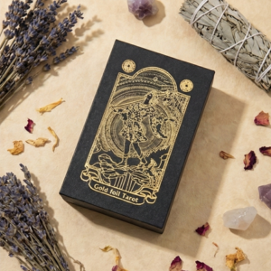 Tarot de color Dorado con Libro (2)