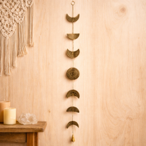 Campanas Indias - Fases de la Luna - 25cm