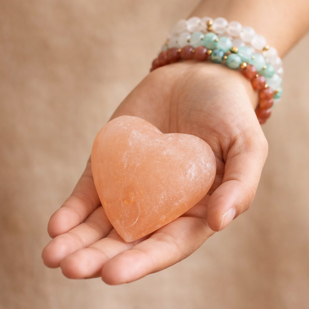 Desodorante de sal mineral - Corazón