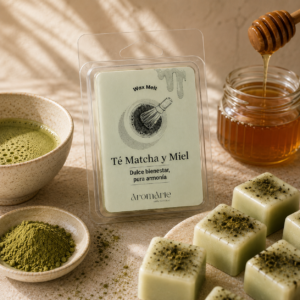 Wax Melts de Té Matcha con Miel
