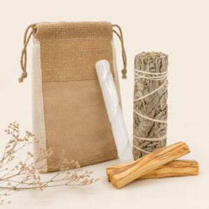 Pack de Purificación – Limpieza Energética con Palo Santo, Selenita y Salvia Blanca