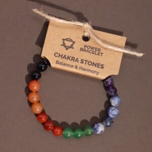 Pulsera Poder – Piedras de los Chakras